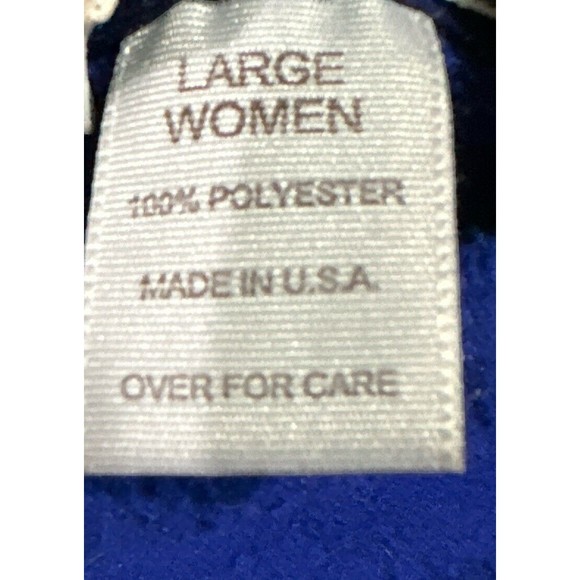 Eastern Mountain Sports‎ Jacket Womens Blue Fleece Full Zip USA Sz Large EUC - Picture 4 of 5